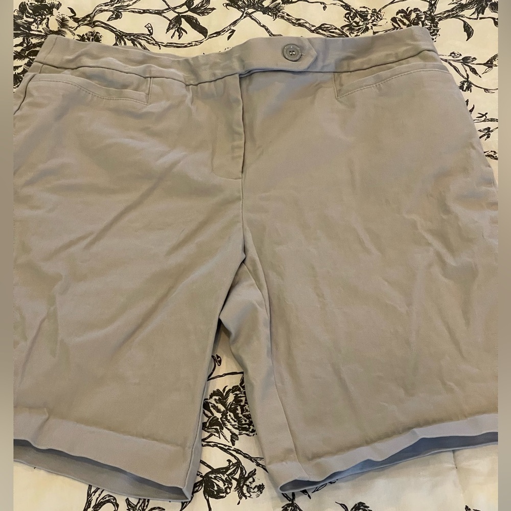 Studio Works 10‎ Grey Bermuda Shorts with Pockets